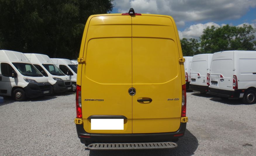 Mercedes LIFT SPRINTER 314 L2H2 klima kamera cofania zabudowa kurierska DHL półki telefon 2020r zdjęcie 5