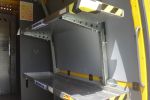 Mercedes LIFT SPRINTER 314 L2H2 klima kamera cofania zabudowa kurierska DHL półki telefon 2020r zdjęcie 9