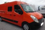 Renault MASTER L3H2 MAX 2010 brygadówka doka dubel kabina 9-os klma zdjęcie 2