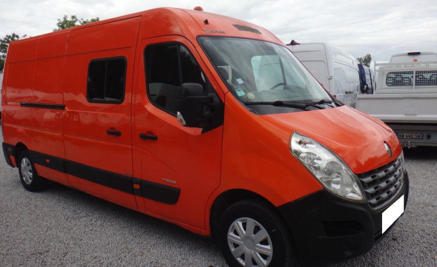 Renault MASTER L3H2 MAX 2010 brygadówka doka dubel kabina 9-os klma zdjęcie 2
