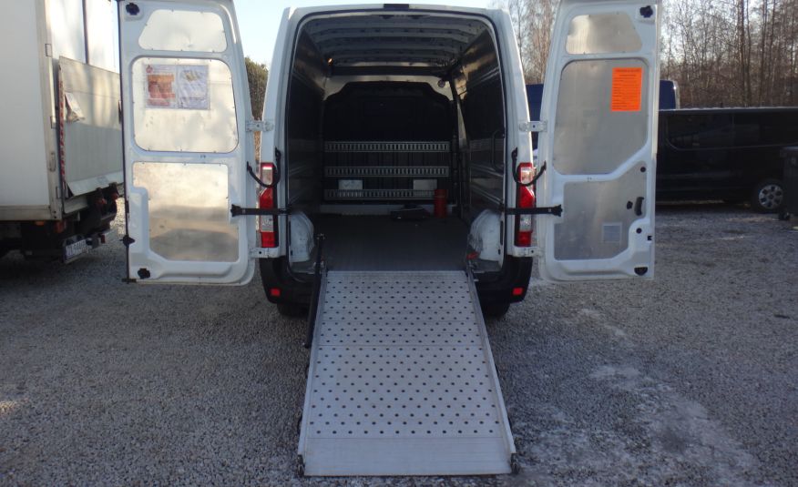 Renault LIFT MASTER IV L3H2 MAX 2020 klima navi pdc telefon tempomat + rozkładany najazd zdjęcie 8