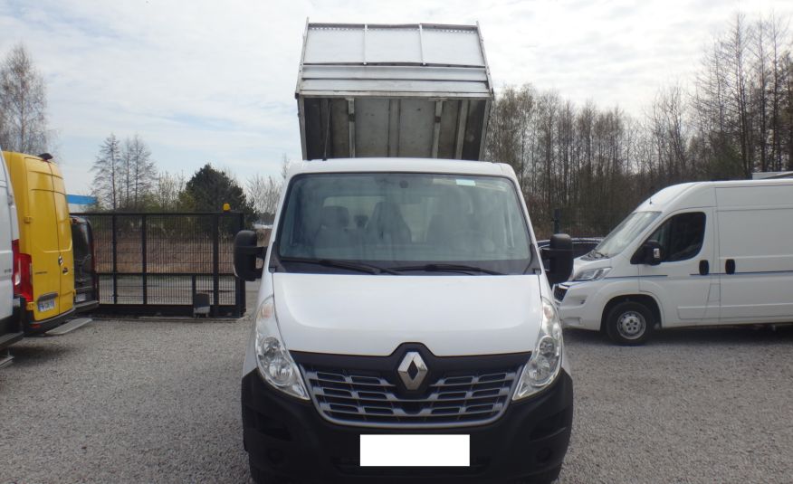 Renault MASTER LIFT wywrotka bliźniacze koła duży kiper 3500kg na haku 2018r zarejestrowany w Polsce zdjęcie 2