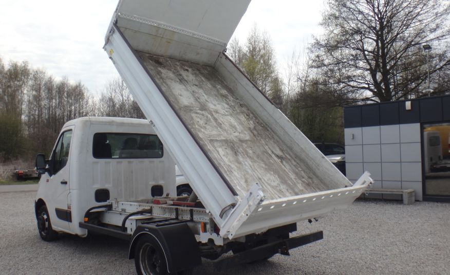 Renault MASTER LIFT wywrotka bliźniacze koła duży kiper 3500kg na haku 2018r zarejestrowany w Polsce zdjęcie 6