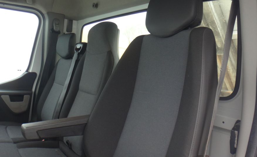 Renault MASTER LIFT wywrotka bliźniacze koła duży kiper 3500kg na haku 2018r zarejestrowany w Polsce zdjęcie 9