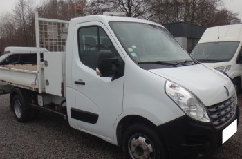 Renault MASTER III skrzyniowy skrzynia MAXI bliźniacze koła 2014roskrzynia 3500kg na haku