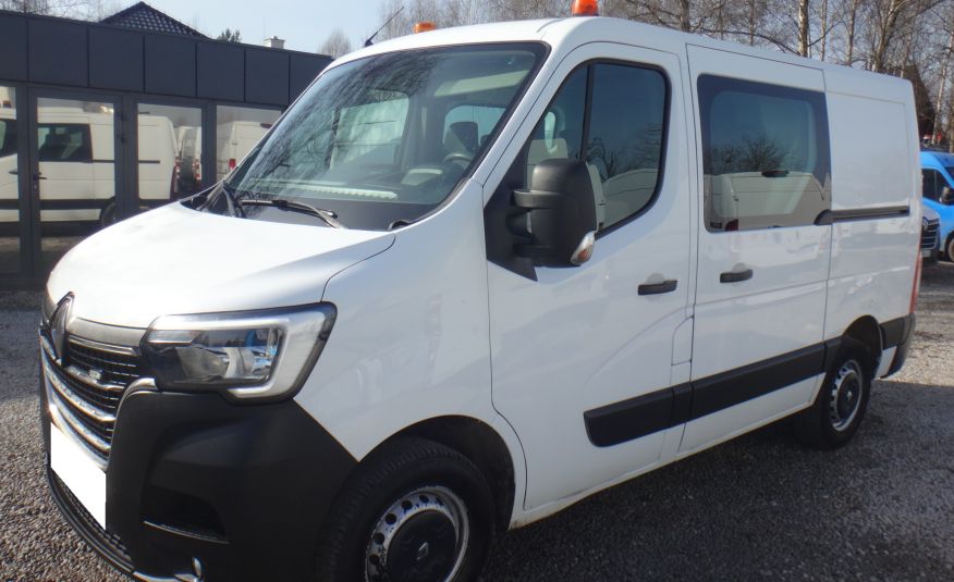 Renault MASTER IV brygadówka doka dubel kabina 7-os 2020r LED navi klima kamera cofania 2xdrzwi boczne zdjęcie 1