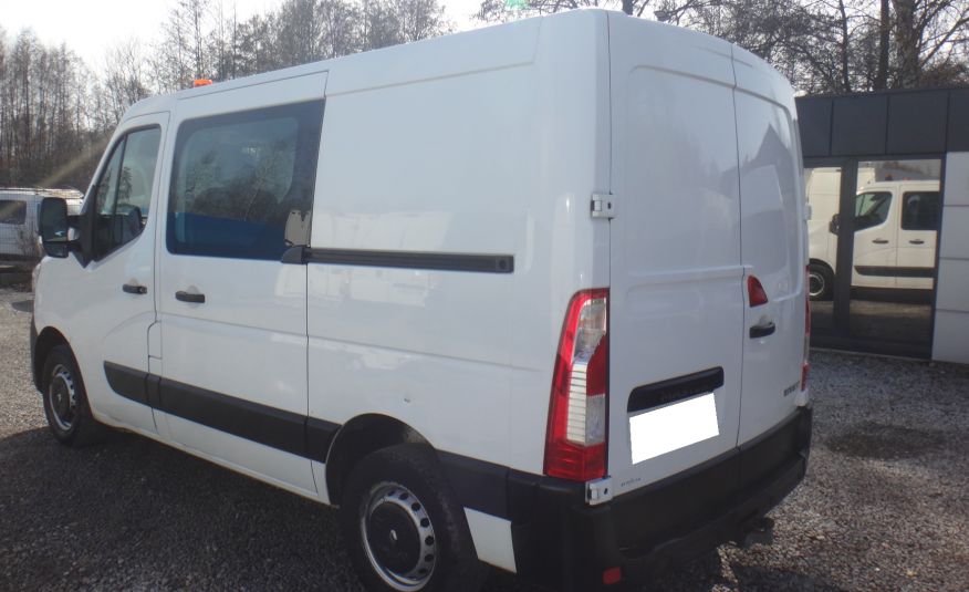 Renault MASTER IV brygadówka doka dubel kabina 7-os 2020r LED navi klima kamera cofania 2xdrzwi boczne zdjęcie 3