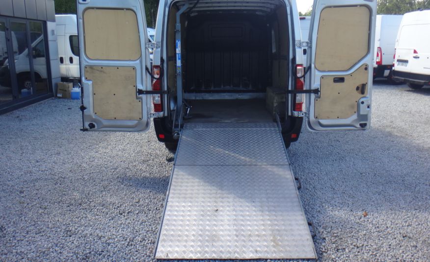 Renault LIFT MASTER L1H1 2020 2.3dCi 130KM + rozkładany najazd klima tempomat ŁADNY zdjęcie 8