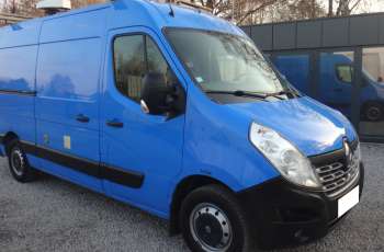 Renault MASTER LIFT L2H2 2016 klima pdc kamera regały półki ŁADNY 130KM
