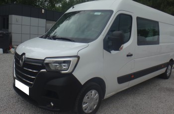 Renault LIFT MASTER IV L3H2 MAX brygadówka doka dubel kabina 7-os klima navi półki regały 2021rok