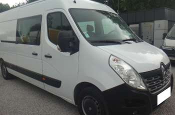 Renault LIFT MASTE L3H2 MAX 2018 brygadowka doka dubel kabina 7-osób navi regały telefon