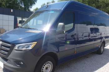 Mercedes SPRINTER 315 L4H2 MAXI LONG 2023 klima pdc tempomat telefon zarejestrowany w Polsce