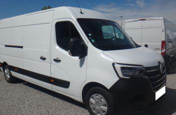 Renault LIFT MASTER IV L3H2 MAX 2021 klima LED tempomat pdc navi telefon + rozkładany najazd rampa ŁADNY
